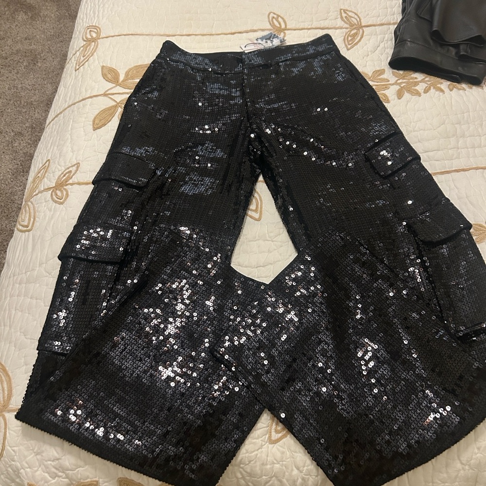 Alice + Olivia Classic Black Trousers